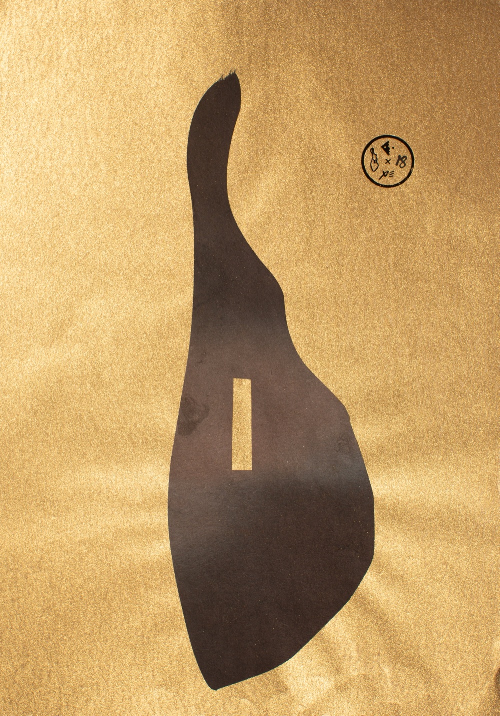 Enxo edition 18 — an ensō in the shape of Manhattan