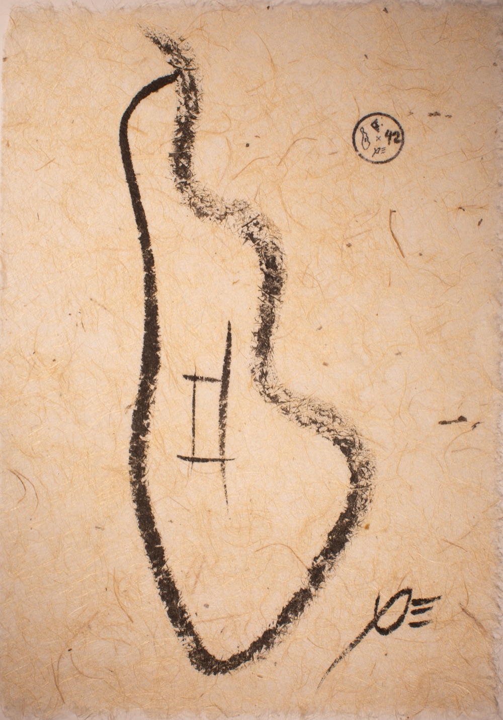 Enxo edition 42 — an ensō in the shape of Manhattan