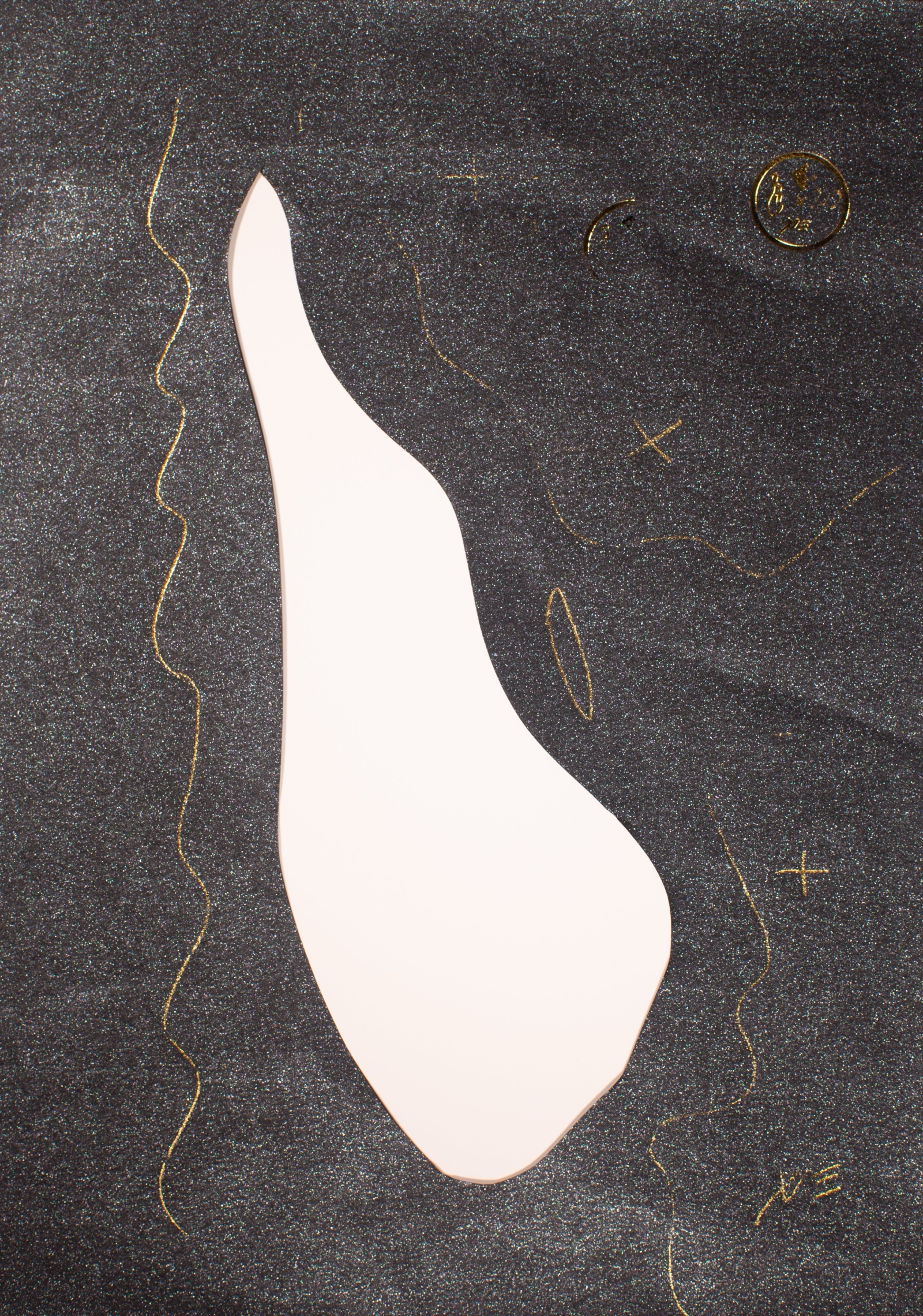 Enxo edition 20 — an ensō in the shape of Manhattan